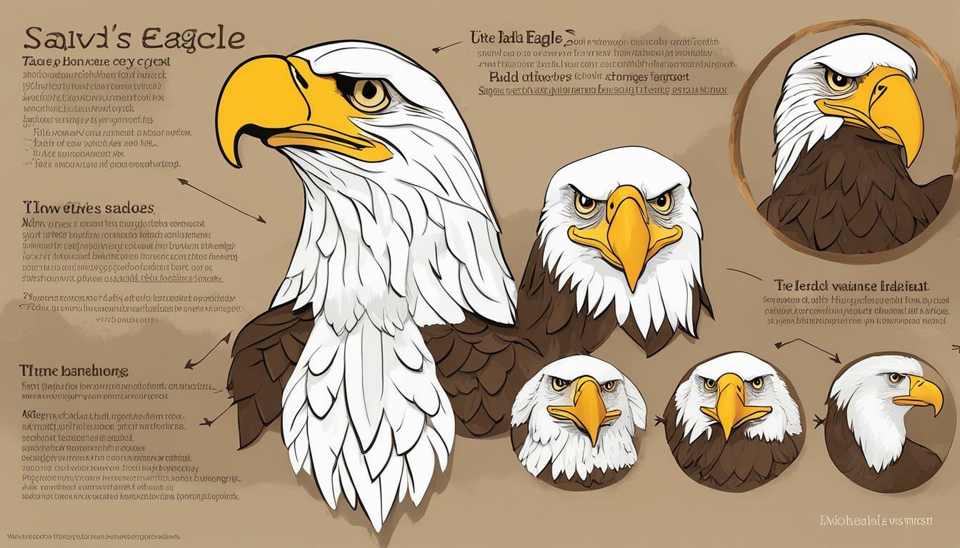 are bald eagles born with white heads