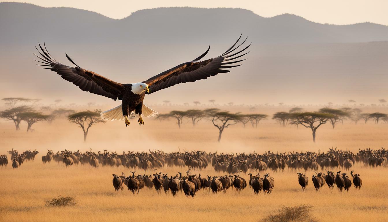 do bald eagles live in africa