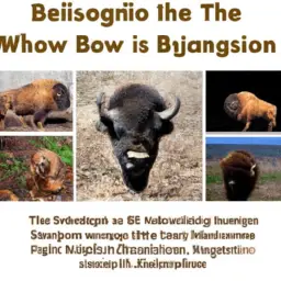 what factors contributed to bison evolution