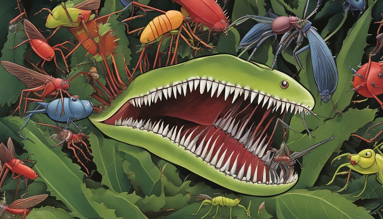 Do Venus flytraps just eat flies?