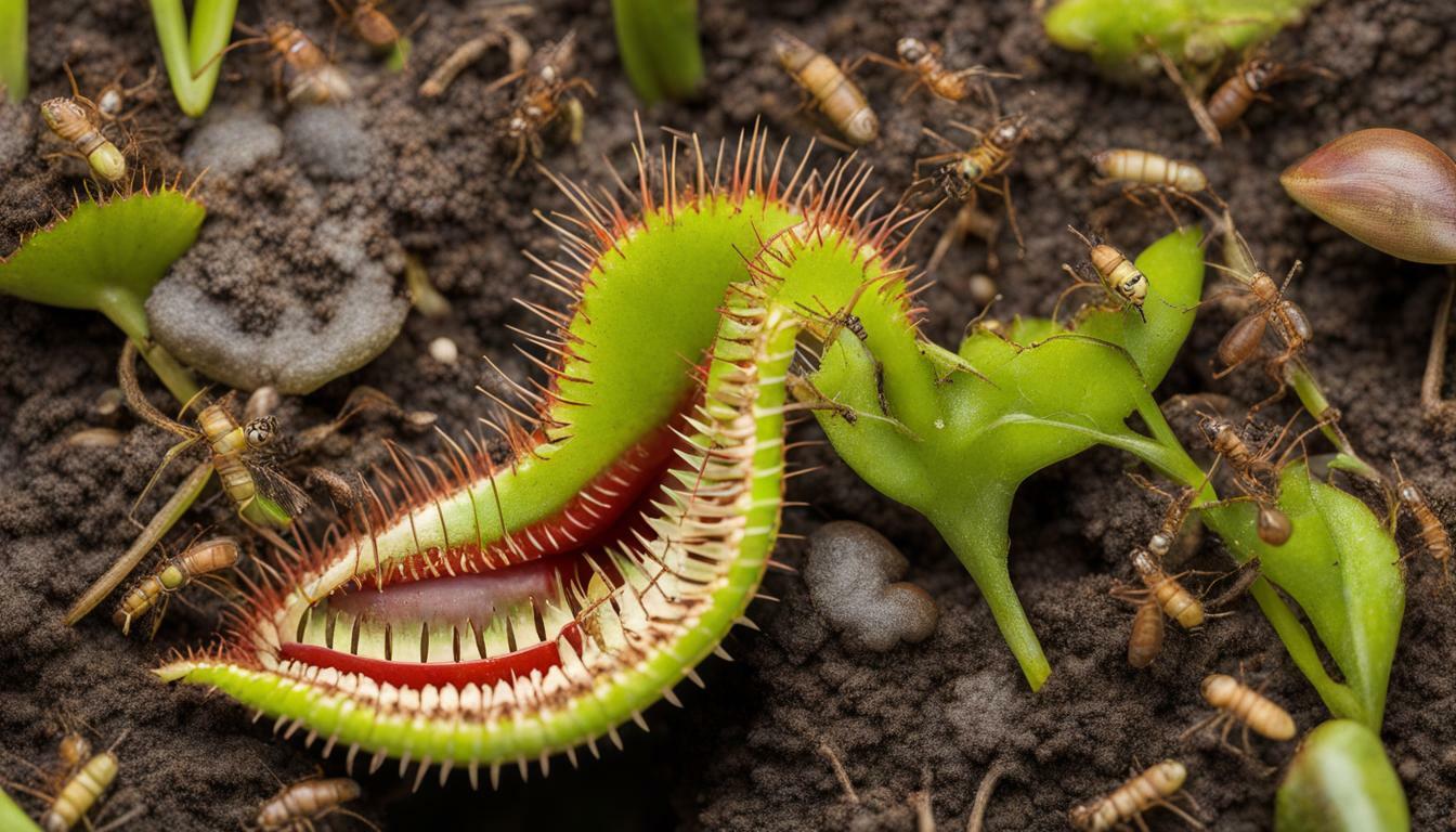 Do Venus flytraps need bugs to survive?