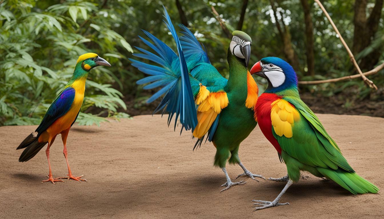 Which Birds Are Famous For Performing A Ritualized Mating Dance