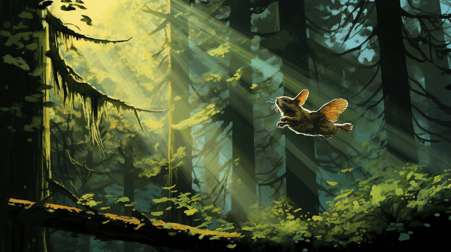 flying squirrel habitat