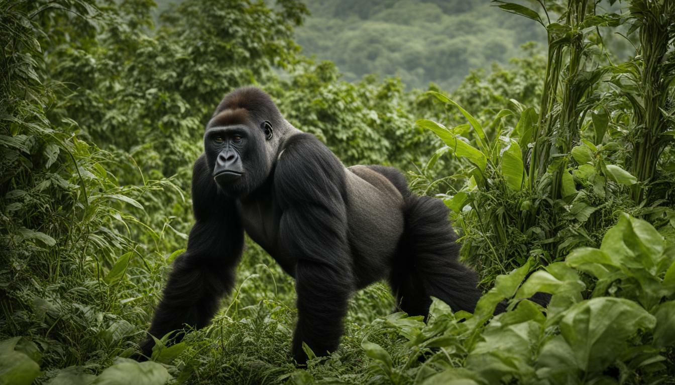gorilla population decline