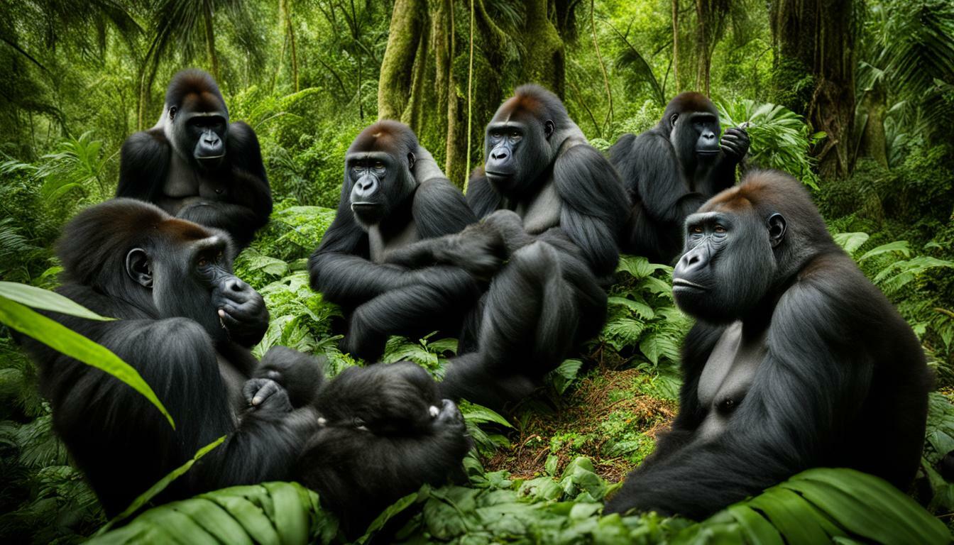 how gorillas communicate