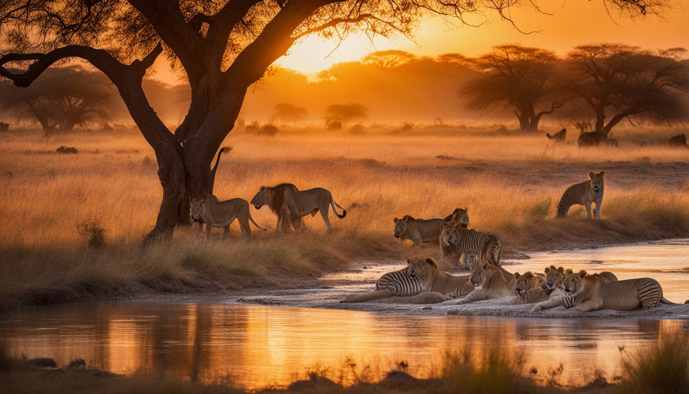 Lion coexistence