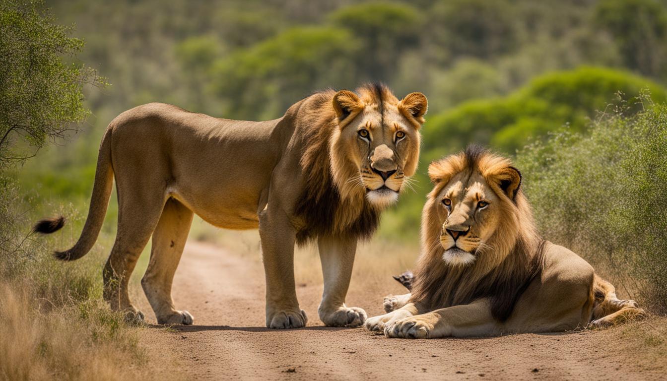 Lion tracking and study