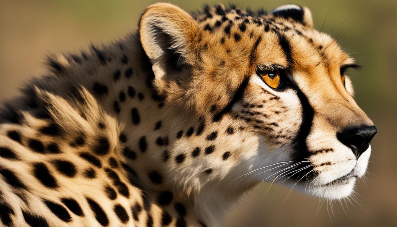 Cheetah fur and color