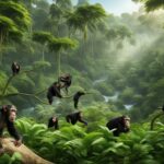 Chimpanzee habitat