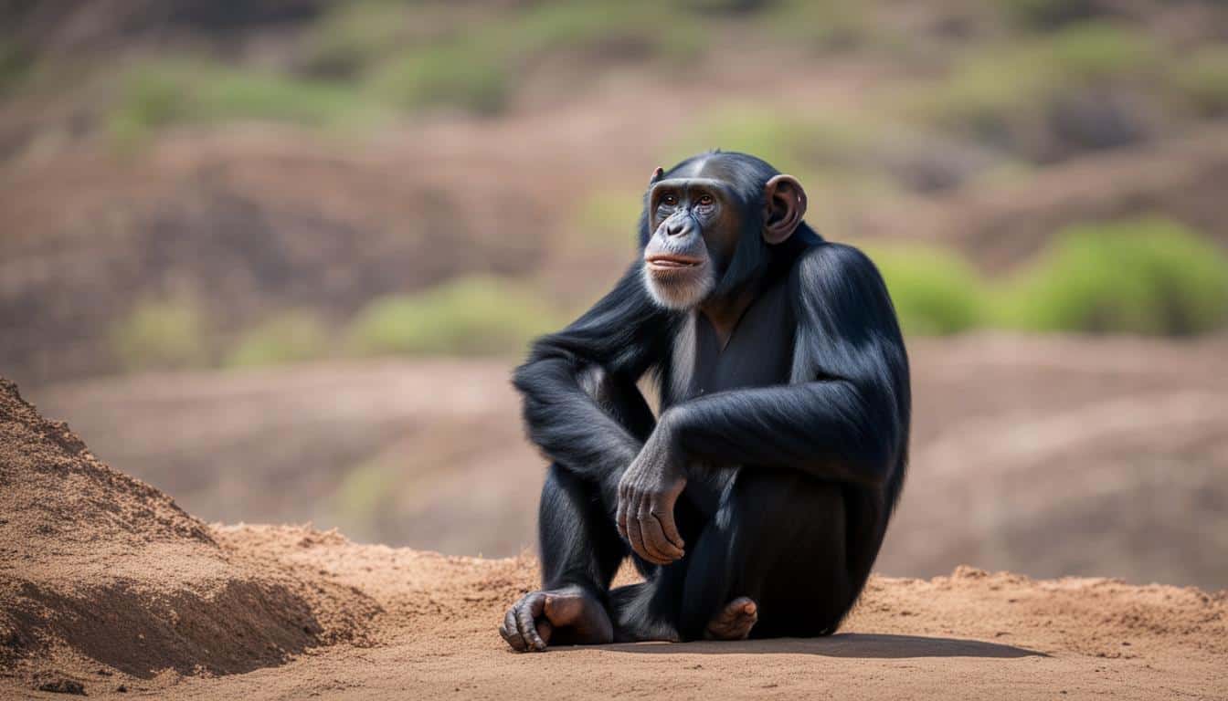 Chimpanzee population size