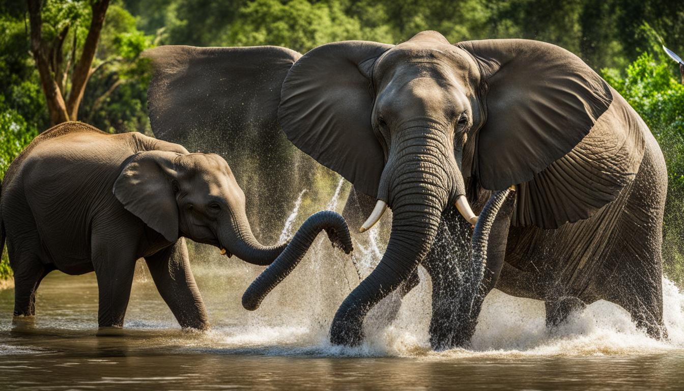 Elephant behavior