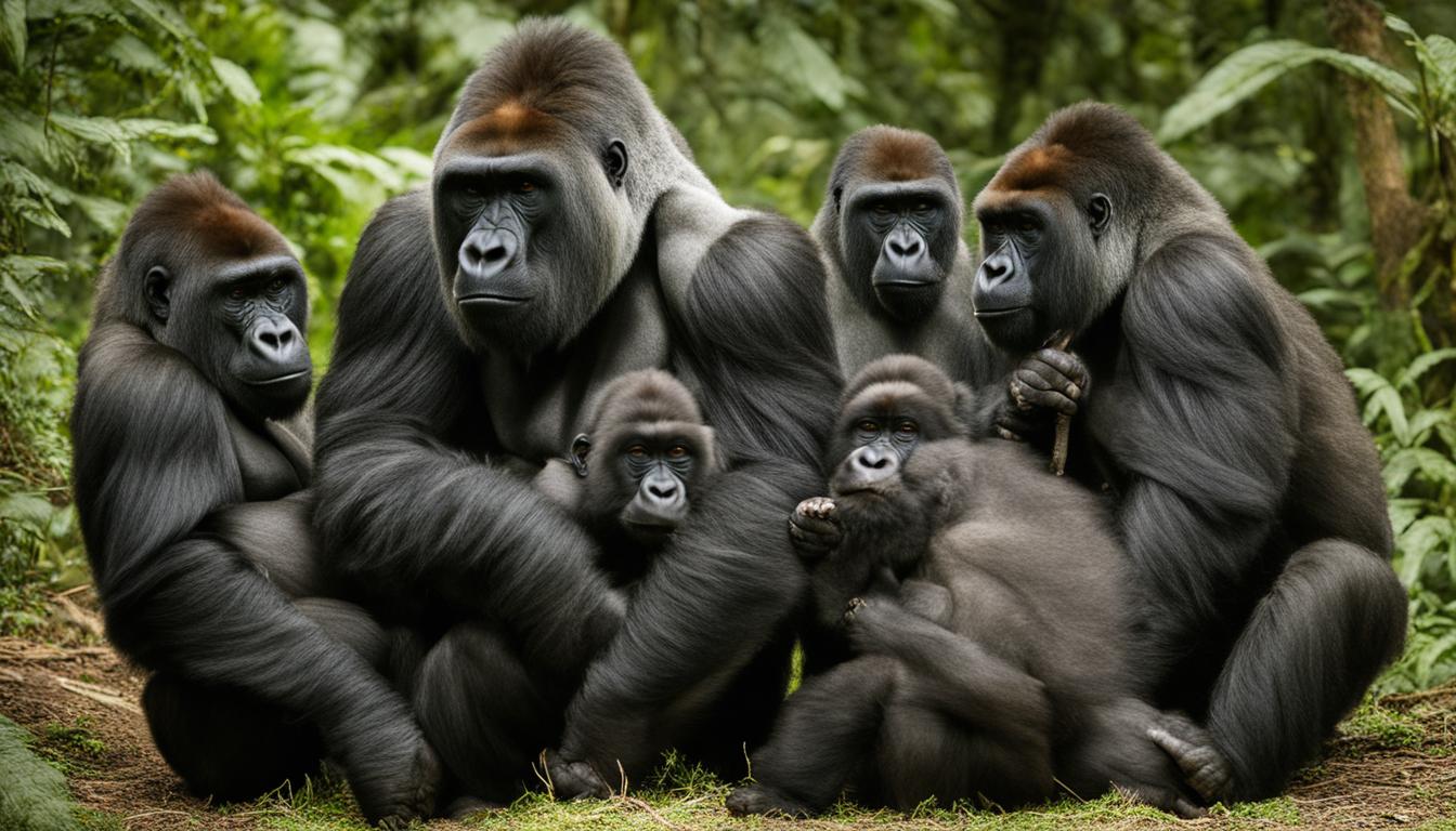 Gorilla family structure
