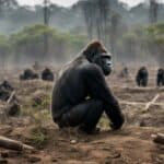 Gorilla habitat loss