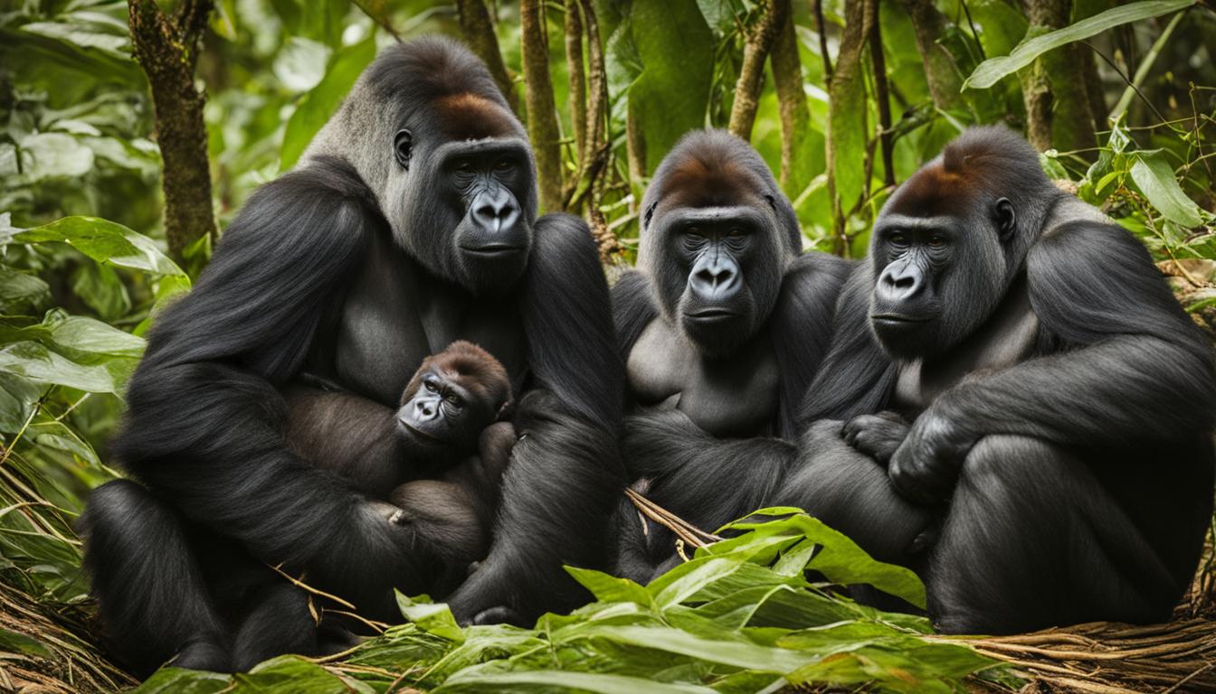Gorilla nesting habits