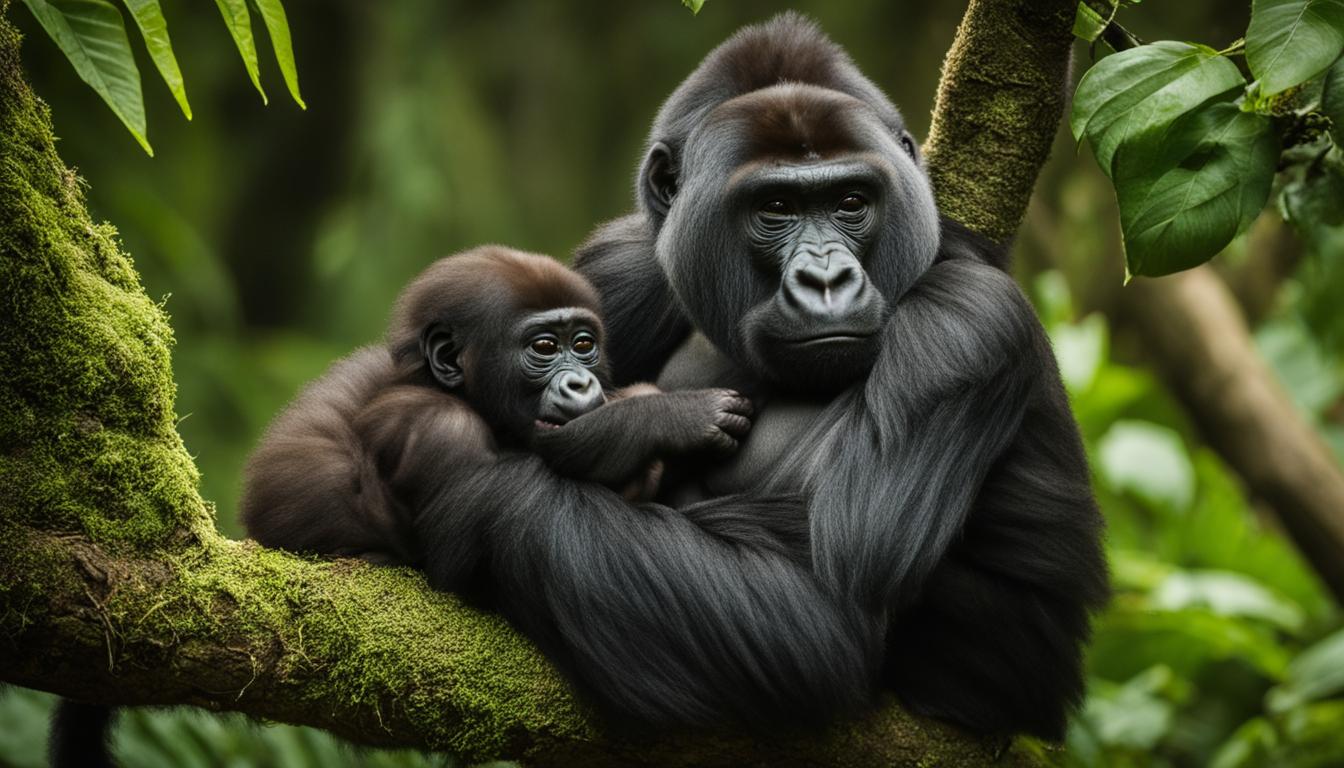 Gorilla offspring