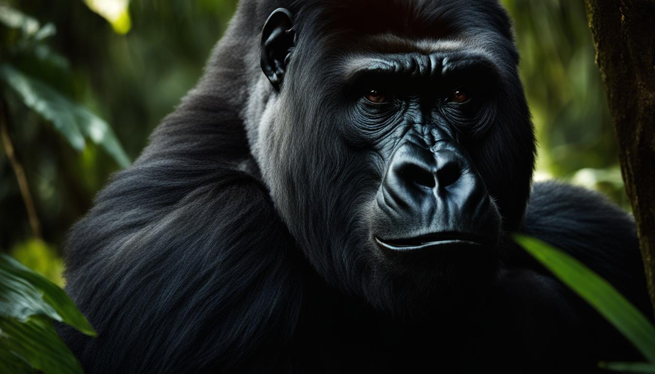 Gorilla physical features