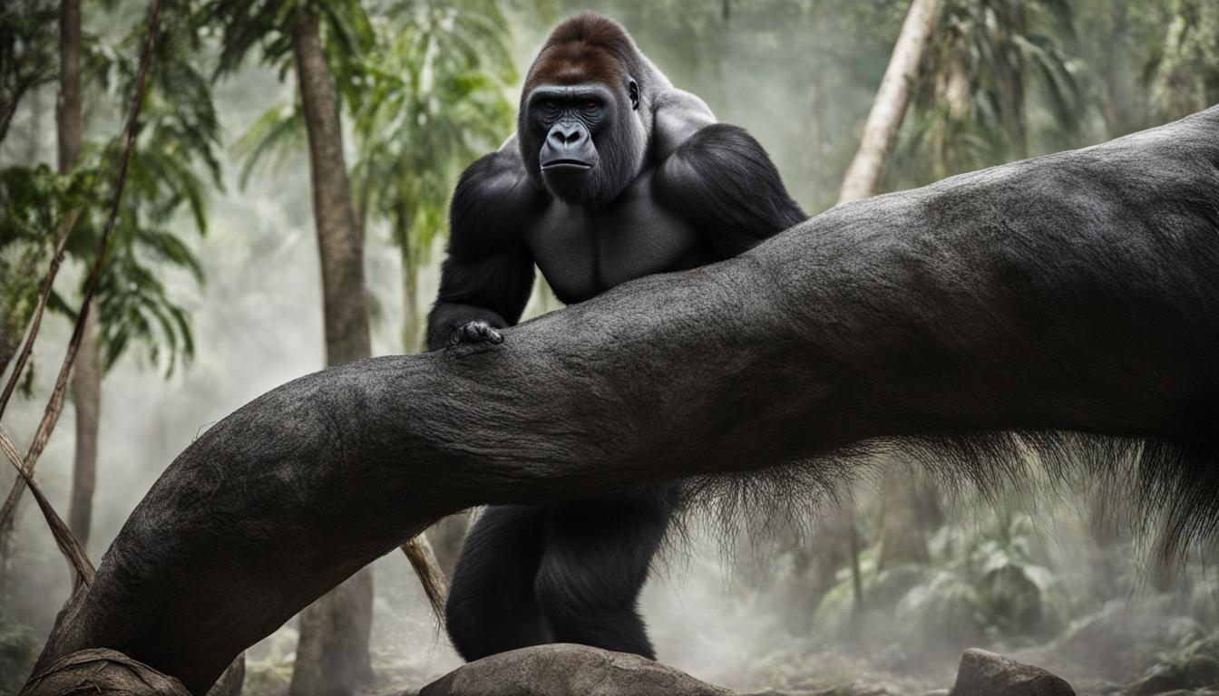 Gorilla physical strength