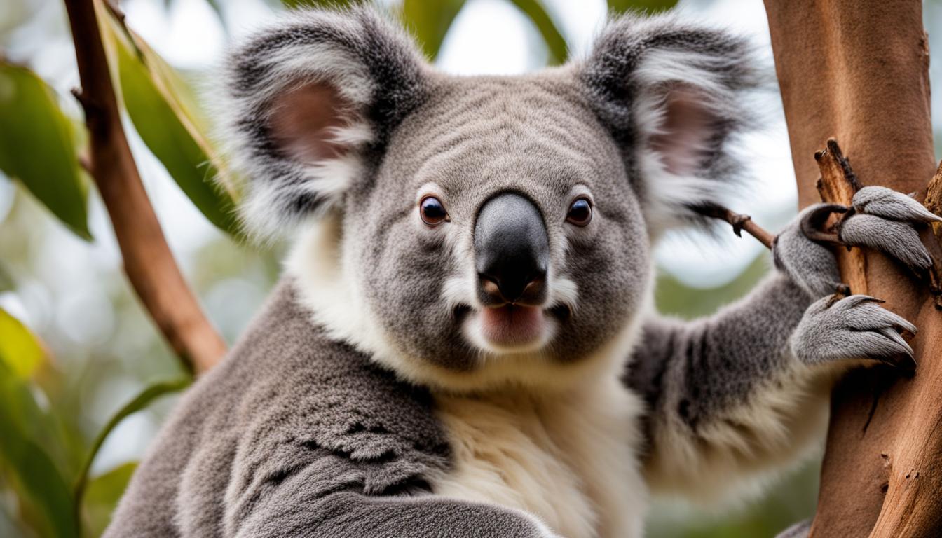 Koala body structure