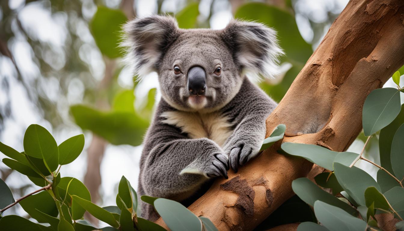 Koala eucalyptus trees