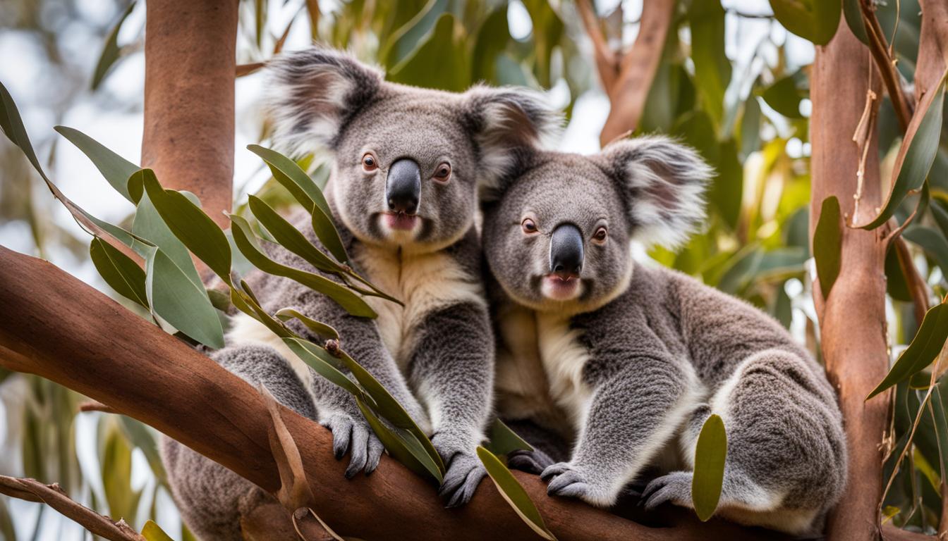 Koala family dynamics