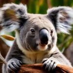 Koala scent marking