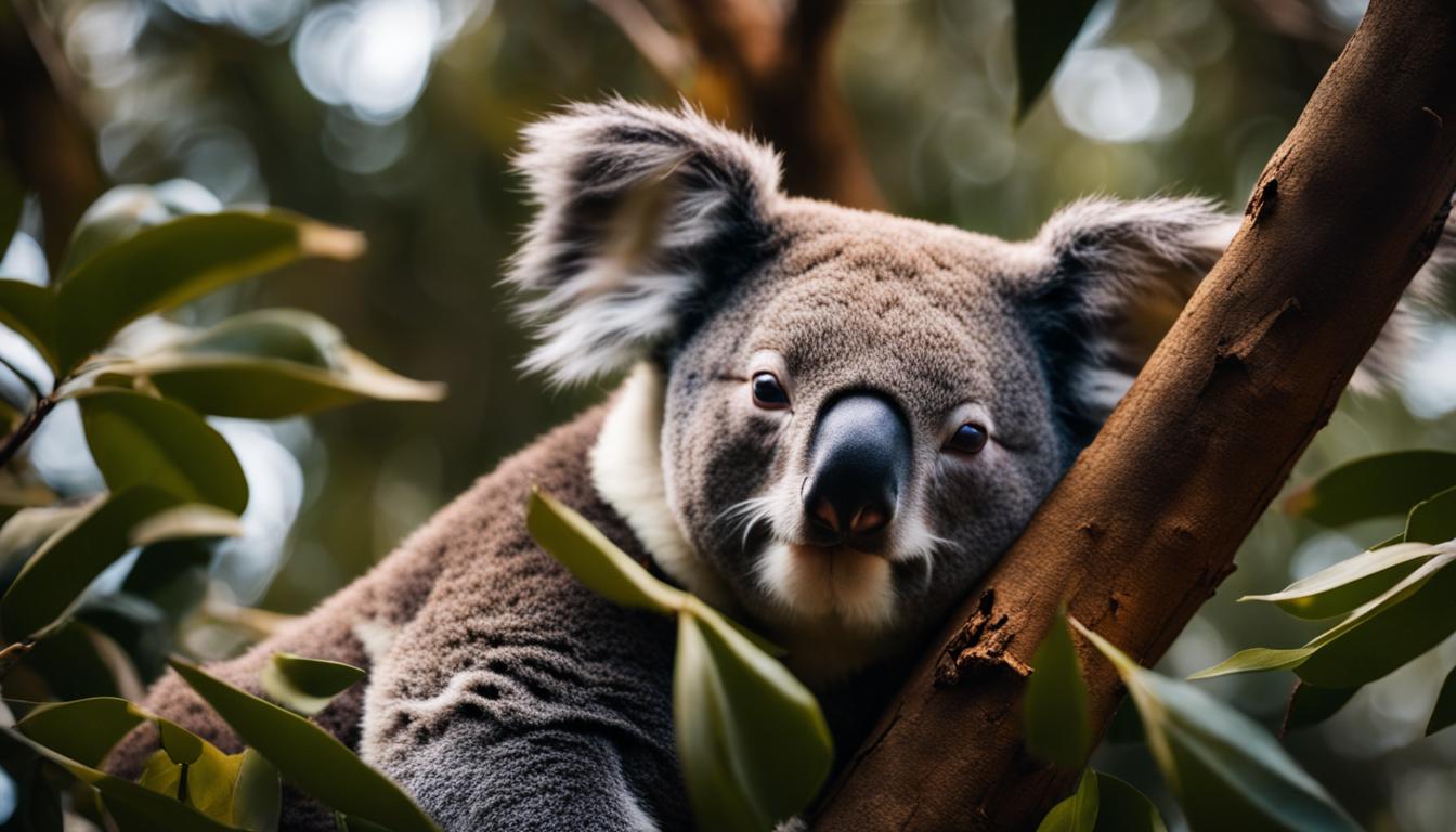 Koala sleep patterns