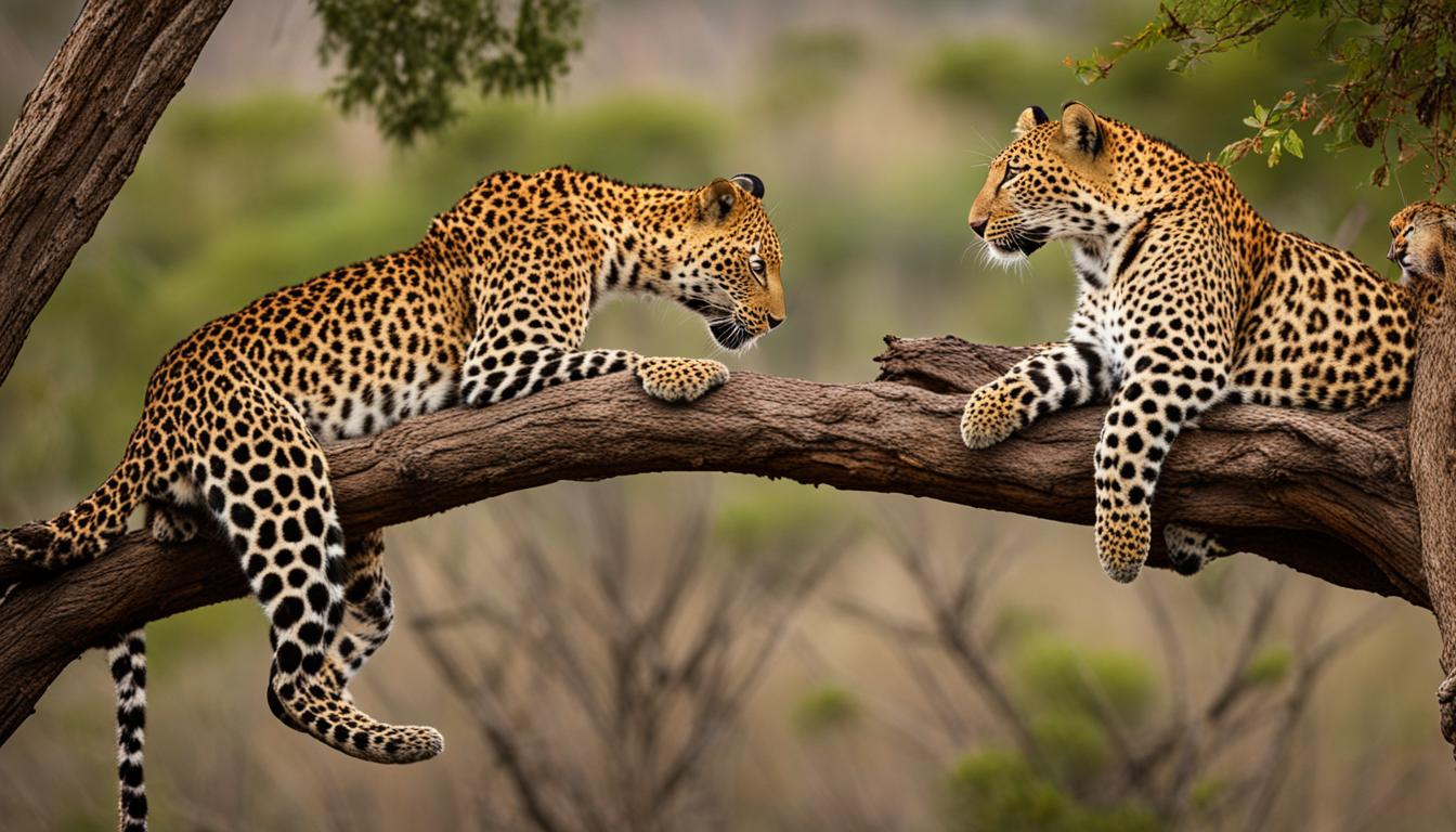 Leopard communication