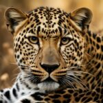 Leopard fur and color
