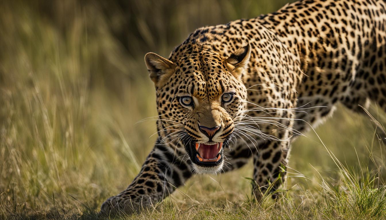 Leopard hunting strategy