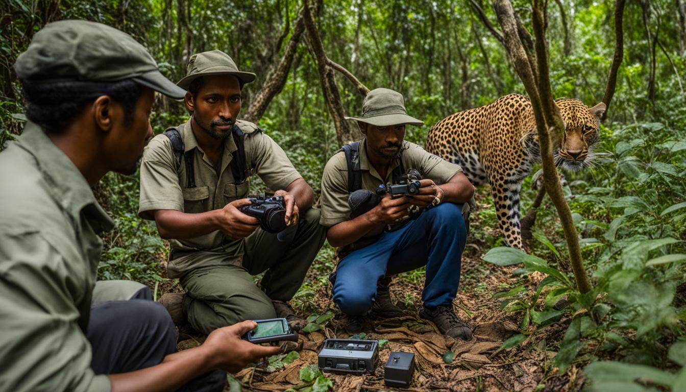 Leopard tracking and study