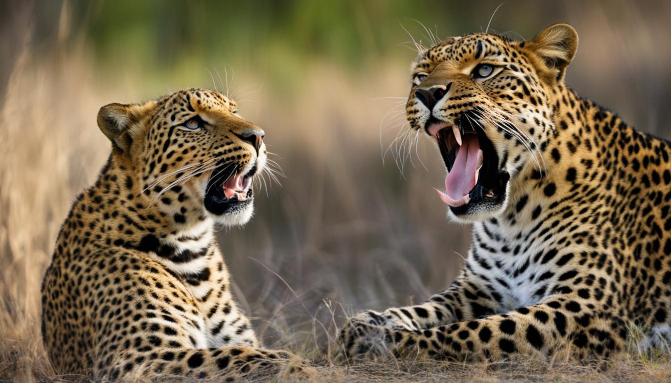 Leopard vocalizations