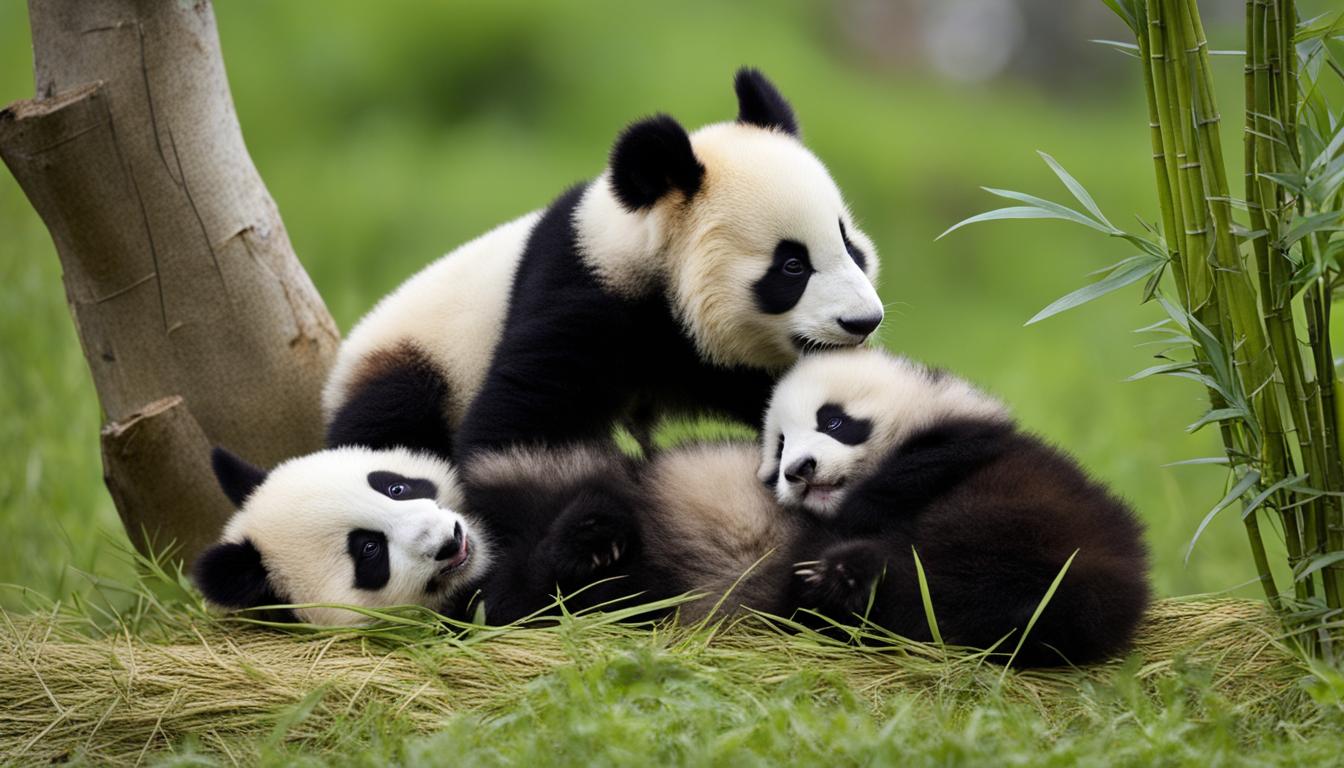 Panda cubs