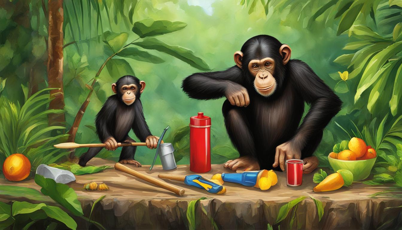 What are some interesting facts about chimpanzees?