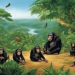 What diseases pose a threat to wild chimpanzee populations?