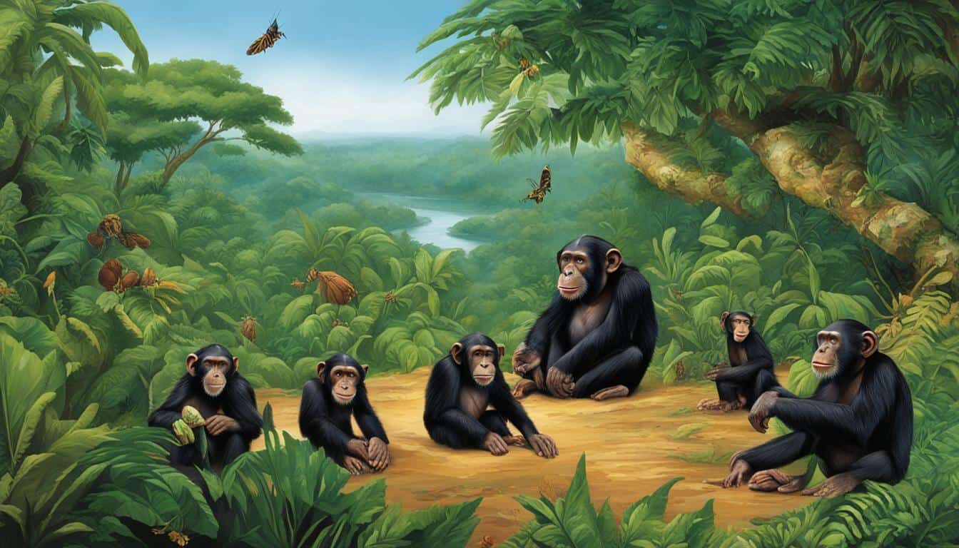 What diseases pose a threat to wild chimpanzee populations?