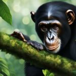What is the average lifespan of a chimpanzee in the wild?