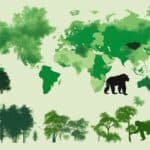 What is the current conservation status of chimpanzee populations?