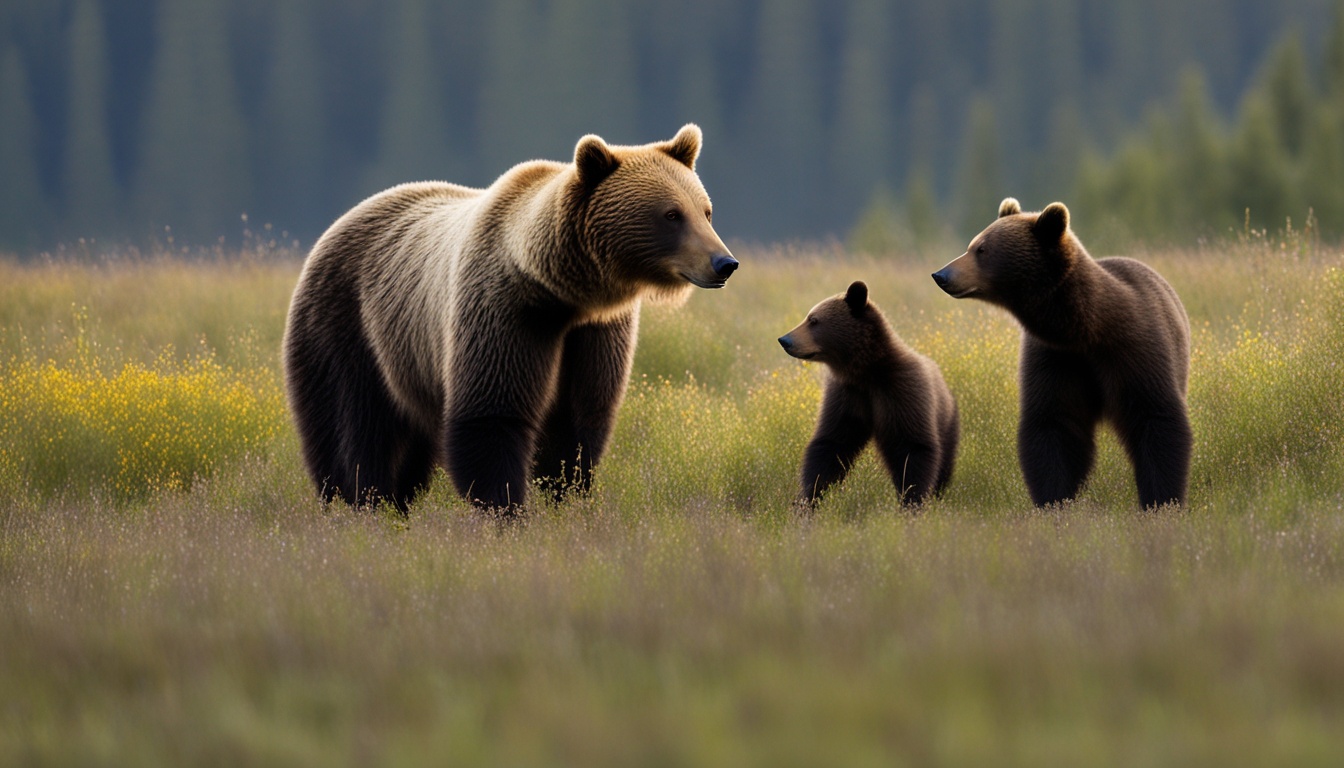 How many species of bears live in the USA?
