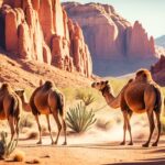 Are there wild camels in the USA?