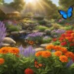 How do you attract butterflies to your garden in the USA?