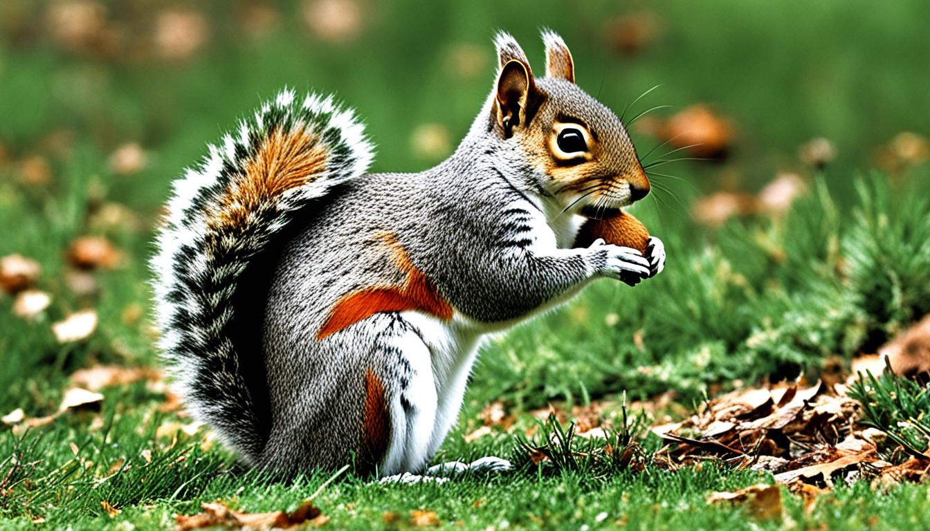 How do you distinguish between different types of squirrels in the USA?