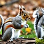 How do you distinguish between different types of squirrels in the USA?