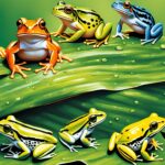 How do you identify different species of frogs in the USA?