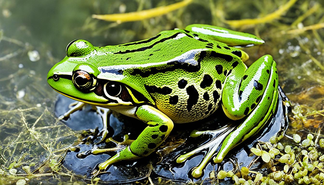 How do you identify different species of frogs in the USA?