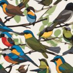 How do you identify different types of songbirds in the USA?