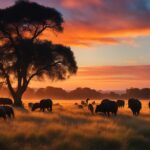 What is the best time of day to see wildlife in the USA?