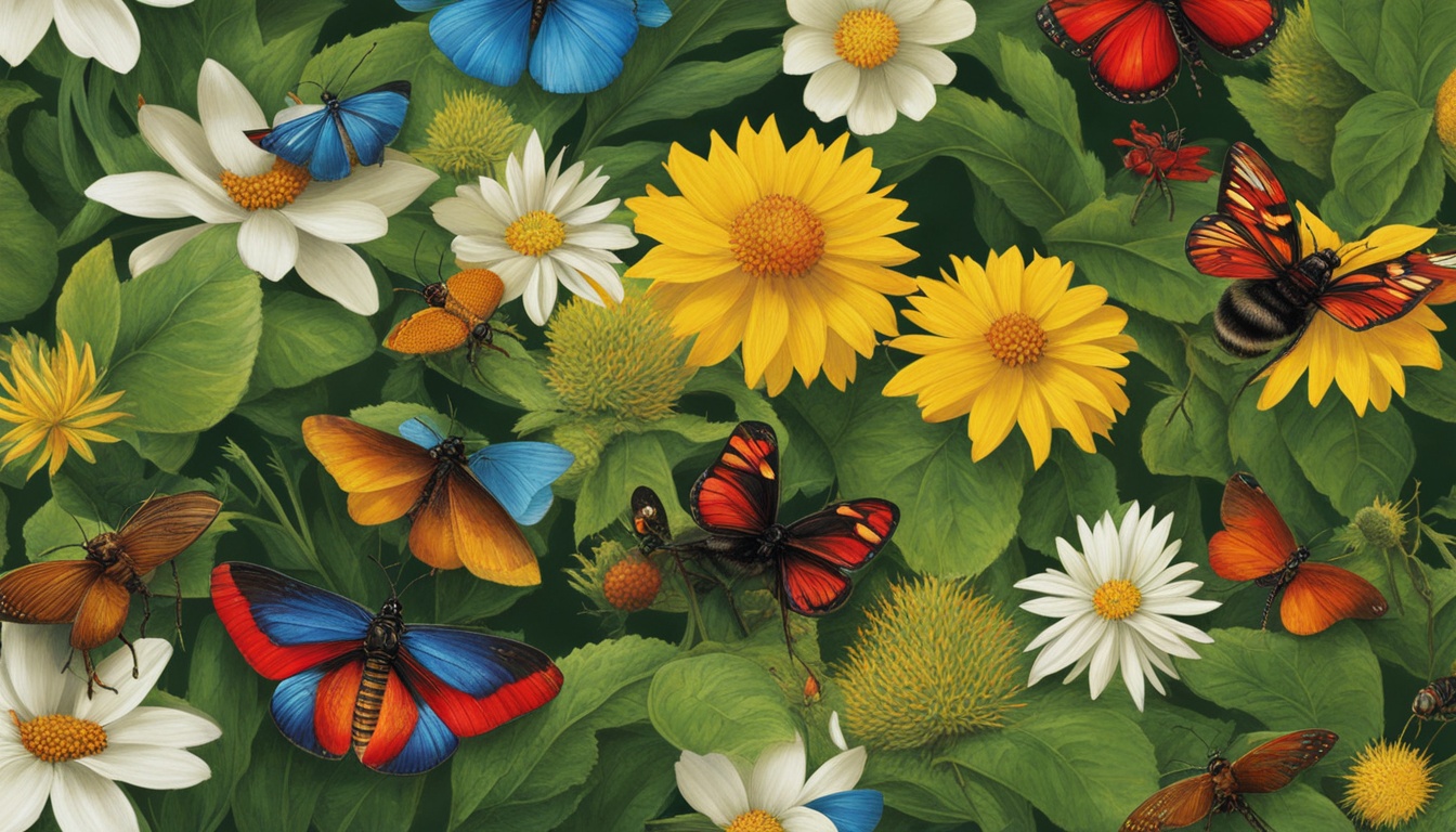 What kinds of insects are native to the USA?
