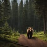 What should you do if you encounter a bear in the USA?