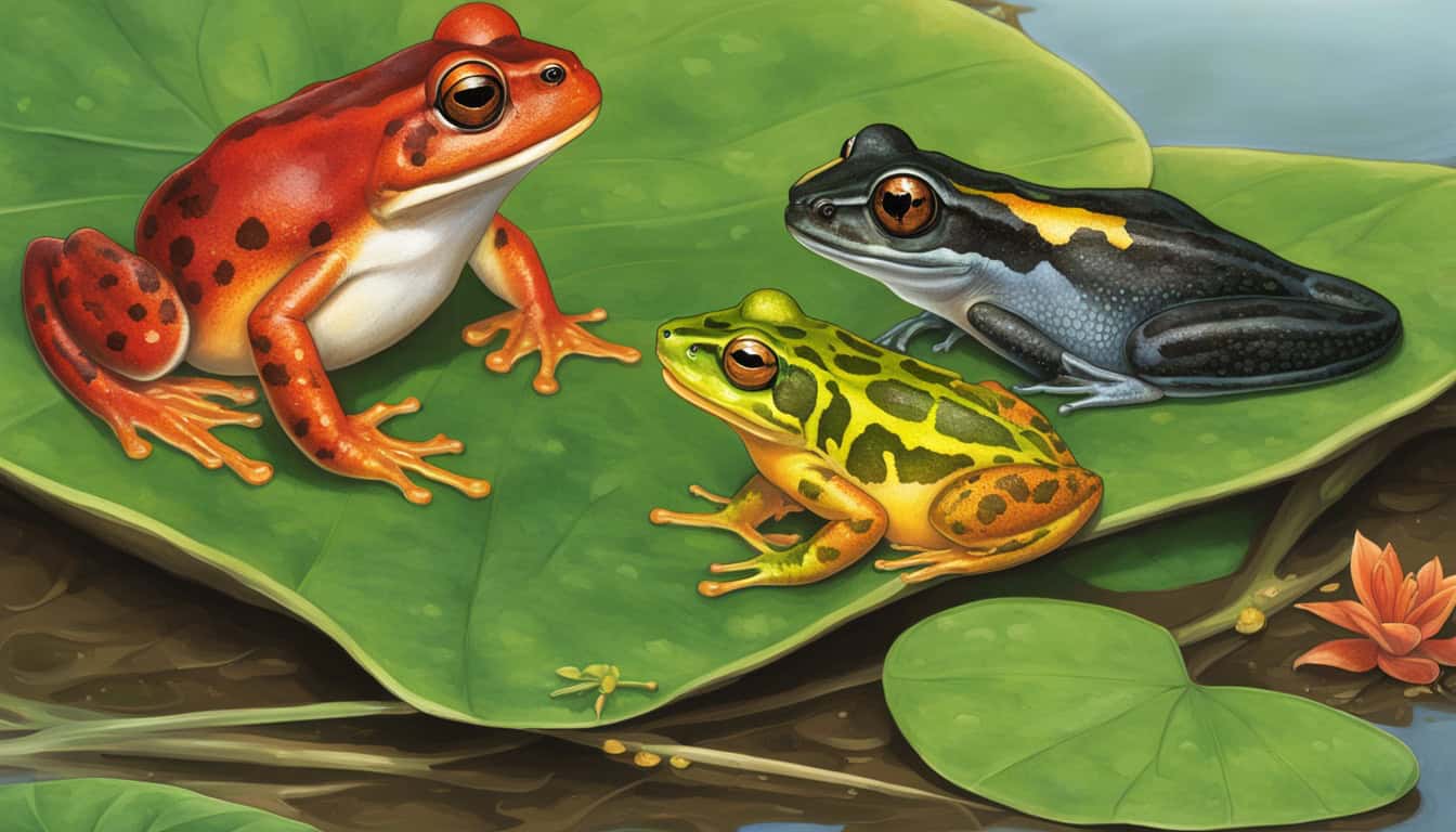 What types of amphibians are common in the USA?