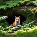 What types of habitats do foxes prefer in the USA?